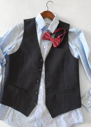 Жилет чоловічий синього кольору h&m