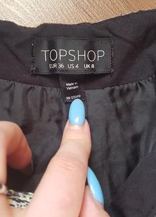 Женские шорты с подкладкой topshop4 фото