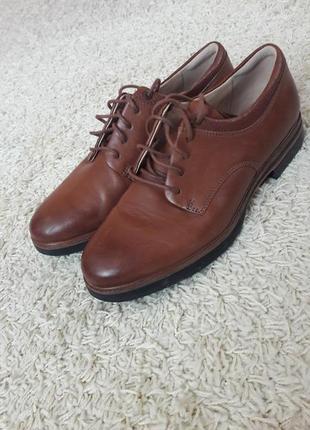 Туфлі clarks, 100 % натуральна шкіра, кожа