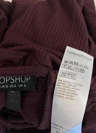 Боді в рубчик topshop9 фото