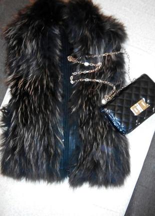 Жилетка натуральне хутро