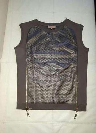 Жилет от дизайнера josh v новый + подарок кофта sempre шёлк / вискоза