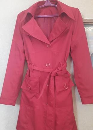 Тренч плащ