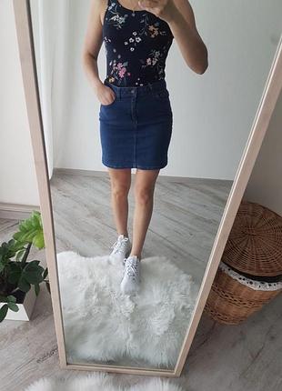 Джинсовая юбка new look mini ррs-m
