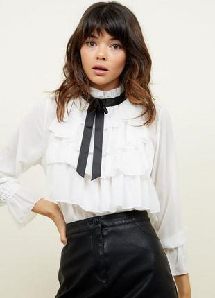 Блуза с воланами cameo rose