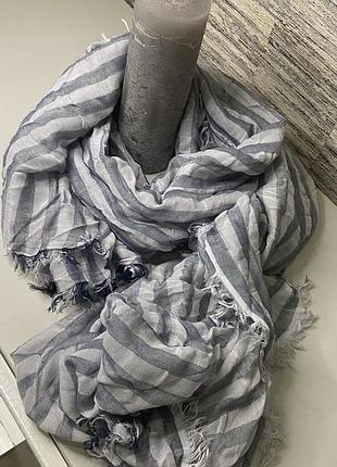 Палантин в смужку