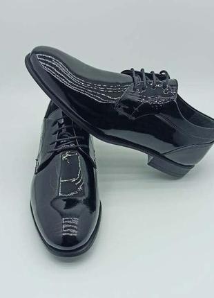 Лаковые мужские туфли etor2 фото