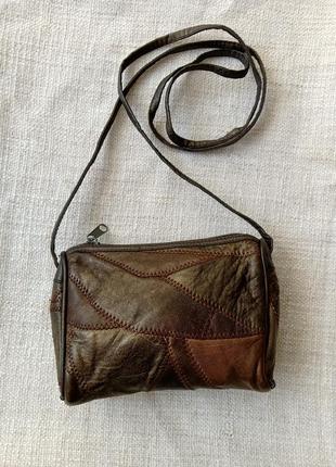 Мини-сумочка натуральная кожа1 фото
