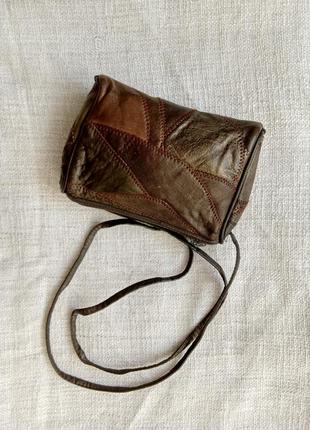 Мини-сумочка натуральная кожа3 фото