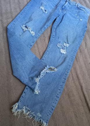 Классные джинсы bershka skinny р.444 фото
