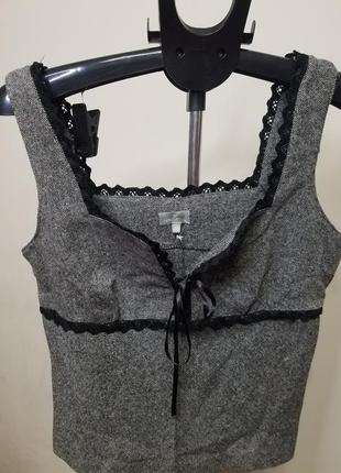 Желетка,шерсть naf-naf р. 38-40