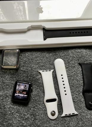 Apple watch series 1 42mm space gray aluminum case