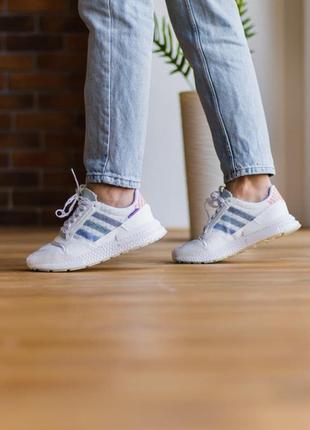 Кроссовки  adidas zx 500 rm white