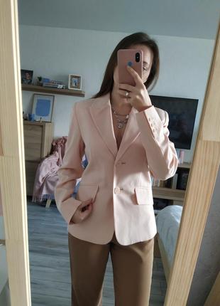 Новый персиковый пиджак3 фото