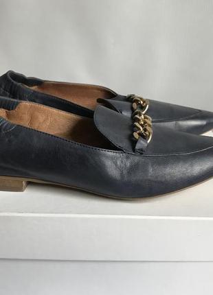 Кожаные лоферы bianco (дания) # кожаные туфли10 фото