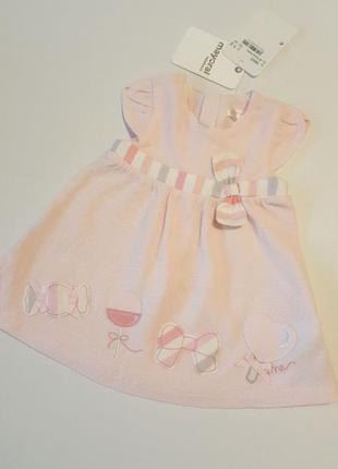 Дитяче плаття для новонародженої дівчинки1 фото