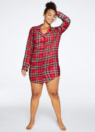 Фланелевая рубашка victorias secret размер s