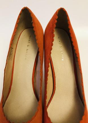 169! женские замшевые туфли mint&berry {германия}.3 фото