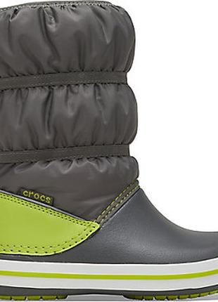 Детские сапоги crocs crocband winter boot, 100% оригинал3 фото