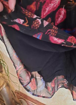 Стильне ошатне плаття халат міді максі на підкладці sissy - boy7 фото