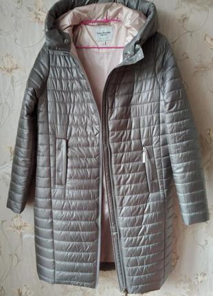 Новое женское весеннее пальто 48 р/xl  / осеннее пальто/ демисезон4 фото