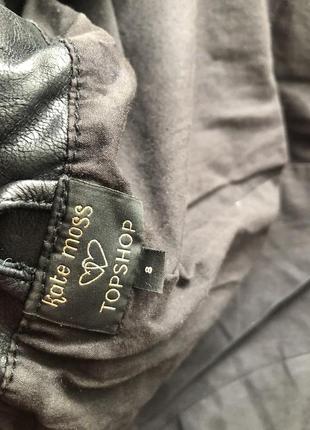 Стильная кожаная куртка пиджак,натуральная кожа, kate moss8 фото