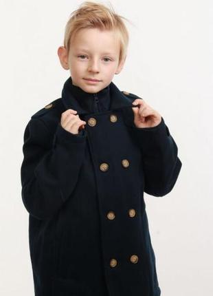 Пальто - куртка на хлопчика англія р. 104-116, 134-140