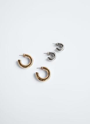 Серги zara