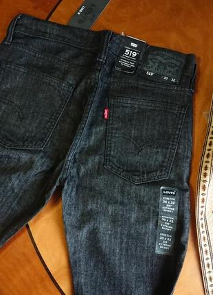 Брендові фірмові джинси levi's 519 line 8, оригінал, нові з бірками4 фото