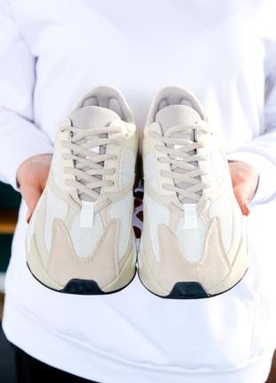 Кроссовки adidas yeezy boost 700 v2 beige gray