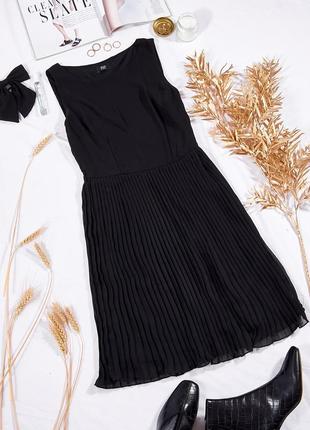 Черное платье миди, чорна сукня міді2 фото