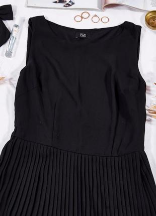 Черное платье миди, чорна сукня міді5 фото