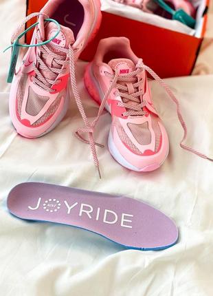 Прекрасные женские кроссовки nike joyride run pink розовые пудровые9 фото