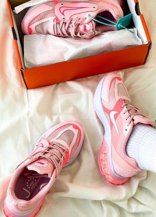 Прекрасные женские кроссовки nike joyride run pink розовые пудровые4 фото