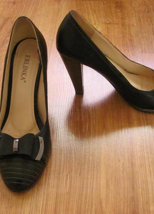 Красивые женские туфли туфлі на каблуке 40 размер3 фото