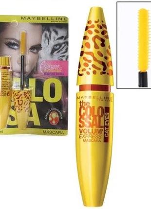 Тушь для ресниц maybelline volum express colossal cat eyes