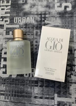 Giorgio armani acqua di gio pour homme 100 ml.1 фото