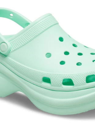 Жіночі крокси сабо women's crocs classic bae clog neo mint