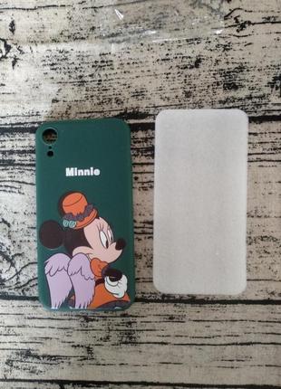 Чехол на айфон iphone xr микки маус minnie