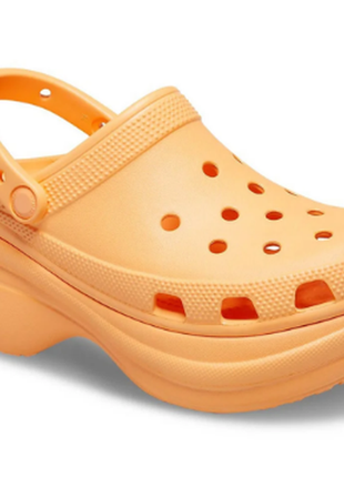 Женские кроксы сабо  women's crocs classic bae clog cantaloupe