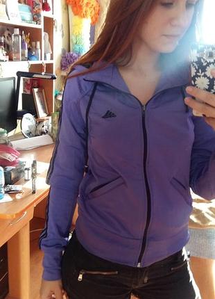Синяя мастерка adidas
