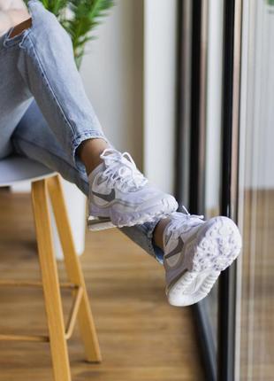 Женские стильные весенние кроссовки nike air max 270 react white7 фото