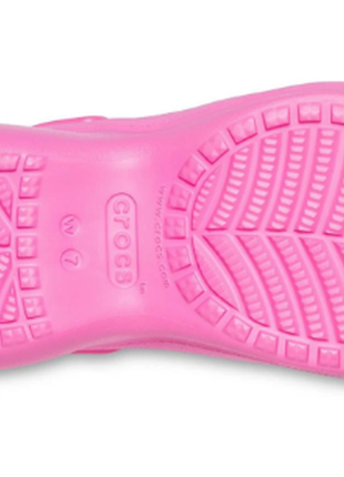 Жіночі крокси сабо women's crocs classic bae clog electric pink3 фото