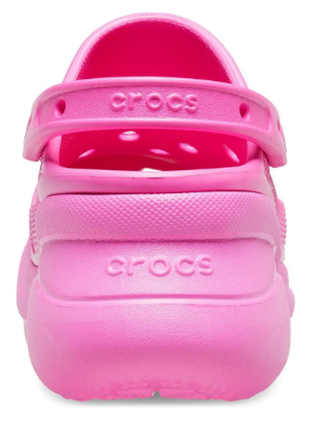 Жіночі крокси сабо women's crocs classic bae clog electric pink4 фото