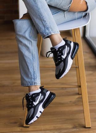 Кросівки air max 270 react black grey кроссовки6 фото