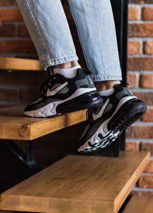 Кросівки air max 270 react black grey кроссовки3 фото