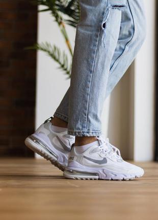 Кросівки nike air max 270 react white кроссовки