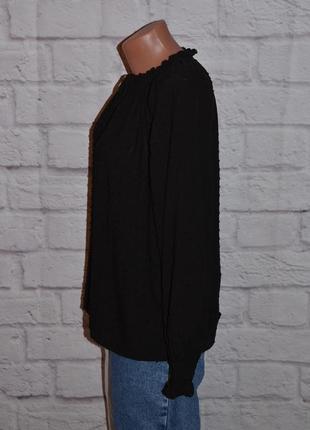 Блуза свободного кроя из фактурной ткани "h&m"4 фото