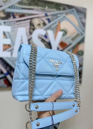 Сумка spectrum голубая (клатч, кошелек, рюкзак, сумочка)3 фото
