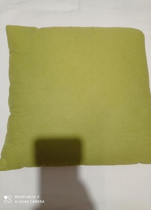 Подушка маленька зелена